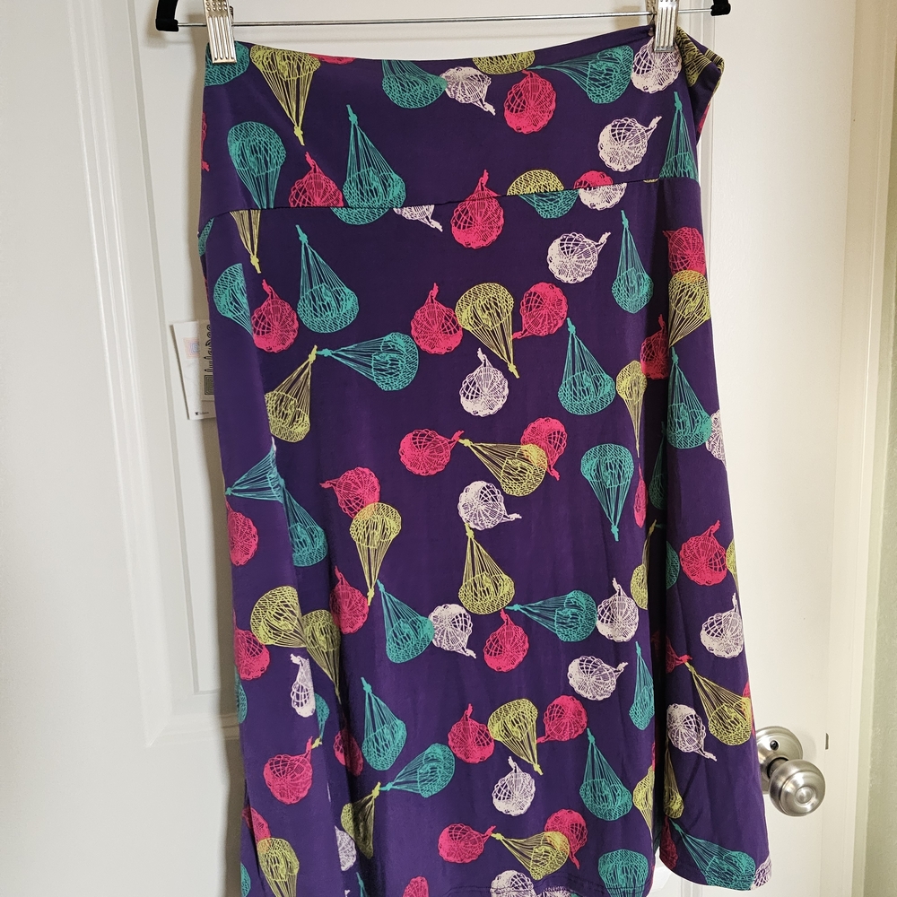 Colorful Patterned Women's Skirt